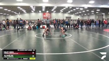 88 lbs Round 3 - Riley Keen, Machine Shed Wrestling vs RJ Phelan, Legacy Dragons