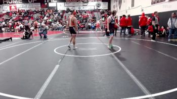165 lbs Round 2 (12 Team) - Cove Olsen, Marsh Valley vs Walter Olsen, Buhl High School