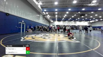 125 lbs Consi Of 16 #2 - Ben Fournier, Norwich vs Trevor Llewellyn, Maine Maritime Academy (NCAA)