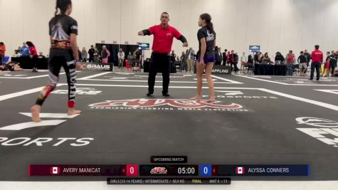 Avery Manicat vs Alyssa Conners 2024 ADCC Niagara Open