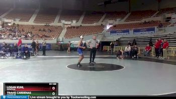 D1-138 lbs Quarterfinal - Logan Kuhl, Hamilton vs Travis Cardenas, Chandler