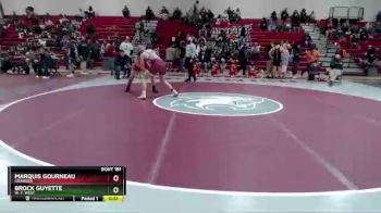 195 lbs Cons. Semi - Brock Guyette, W. F. West vs Marquis Gourneau, Granger