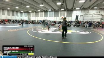145 lbs Cons. Round 2 - Aiyanna Atkinson, Laramie vs Frances Bralish, Holy Family