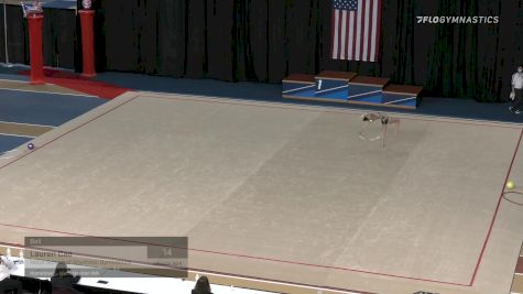 Lauren Cao - Ball, Nelys School of Rhythmic Gymnastics - 2021 Rhythmic Elite Qualifier
