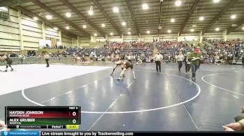 141 lbs 7th Place Match - Hayden Johnson, Mountain Ridge vs Alex Gruber, Riverton