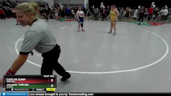 235 lbs Cons. Round 2 - Juliana Thrush, Illinois vs Caitlyn Sohm, Nebraska