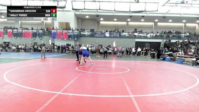 235 lbs Consi Of 8 #2 - Savannah Arocho, Plainville vs Anlly Perez, Windham