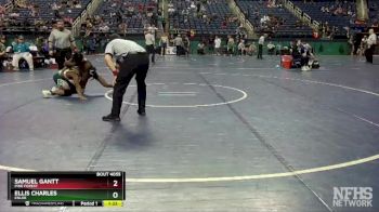 4A 144 lbs Champ. Round 1 - Samuel Gantt, Pine Forest vs Ellis Charles, Enloe