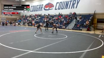 157 lbs Champ. Round 2 - Jesse Gutierrez, Clackamas Community College vs Wyatt Smith, Southern Oregon