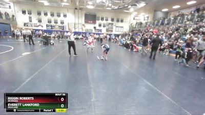 75 lbs Quarterfinal - Riggin Roberts, Riverside vs Everett Lankford, Highland