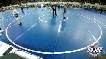 67 lbs Round Of 32 - Daniel Morgas, Dumas Wrestling vs Ryker Low, F-5 Grappling