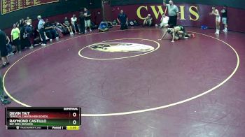 108 lbs Semifinal - Raymond Castillo, Bay Area Dragons vs Devin Tait, Temescal Canyon High School