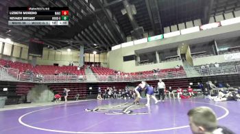 235 lbs Round 4 (6 Team) - Lizbeth Moreno, Manhattan HS vs Nevaeh Bryant, Wood River