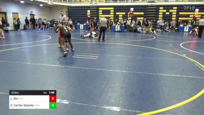 124 lbs Quarterfinal - Lily Oh, Riverside-VA vs Chaniella Carter Sparks, Lake Catholic-OH