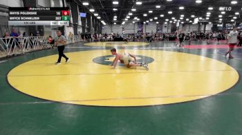 120 lbs Rr Rnd 1 - Rhyis Polenske, The Tribe vs Bryce Schnelzer, Team Shutt - Em Down