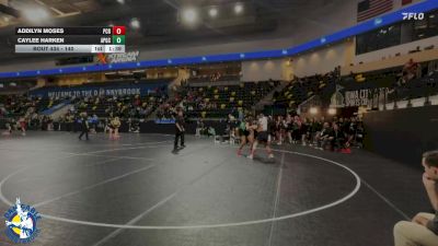 140 lbs Champ. Round 2 - Caylee Harken, AP/GC vs Addilyn Moses, Prairie, Cedar Rapids