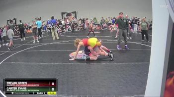 125 lbs 1st Place Match - Carter Evans, Palmetto State Wrestling Academy vs Trevan Green, Palmetto State Wrestling Academy