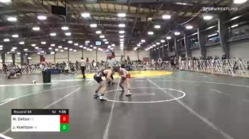 132 lbs Prelims - Weston Dalton, CO vs Jaxon Koeltzow, OK