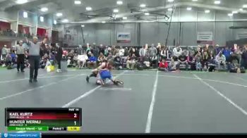 132 lbs Round 2 (8 Team) - Kael Kurtz, Iowa Black vs Hunter Wernli, Iowa Gold