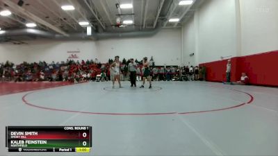 132 lbs Cons. Round 1 - Kaleb Feinstein, Northfield vs Devin Smith, Smoky Hill