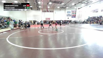 132 lbs Consi Of 8 #2 - Lucas Sotolongo, St Joseph vs Ethan Casini, Haddam-Killingworth