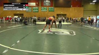 285 lbs 3rd Place Match - Alejandro Scolari, Palomar College vs Ahmad Wahedi, Sacramento City College