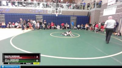 54 lbs Round 1 - Xyla Gerrard, Hermiston Wrestling vs Dalyn Morgan, Legacy Wrestling Academy