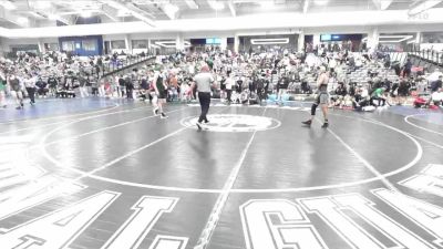 126 lbs Champ. Round 2 - Nathan M Aguilar, Hillcrest CA vs Takoda Boger, South Summit