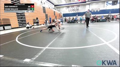 92-98 lbs Rr Rnd 1 - Gus Camarillo, Shelton Wrestling Academy vs Cohen Wallace, Kingfisher YellowJackets