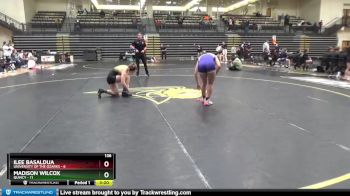 136 lbs Round 3 (8 Team) - Ilee Basaldua, University Of The Ozarks vs Madison Wilcox, Quincy