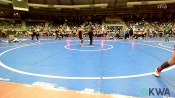 100 lbs Semifinal - Iris Cisneros, Skiatook Youth Wrestling vs Jaxsun LeBlanc, Okmulgee