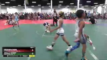 64 lbs Finals (2 Team) - Grayden Paris, U2 Upstate Uprising Gold vs Smallz Koert, Iron Horse Blue