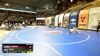 105 Class 1 lbs Cons. Round 2 - Mary Jastal, Monett vs Camryn Wingate, California