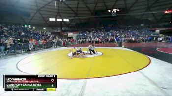 113 lbs Champ. Round 2 - D`Anthony Garcia Reyes, Washington vs Leo Whitaker, Snoqualmie Valley Wrestling Club