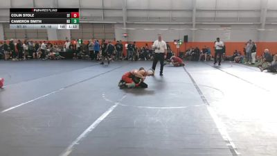 84 lbs Round 2 (6 Team) - Cameron Smith, Kardiac Kidz vs Colin Stolz, Stealth Training