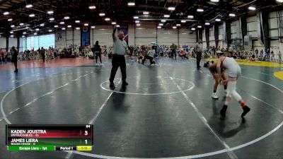 84 lbs Rd# 9- 2:15pm Saturday Final Pool - James Liera, Rough House vs Kaden Joustra, Untouchables