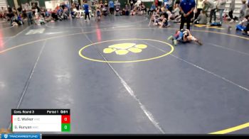 49-54 lbs Cons. Round 3 - Chance Walker, Brady Youth Wrestling vs Gunnar Runyan, Blue Hill