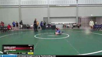 106 lbs Round 3 (8 Team) - Jillian Lackey, South Carolina vs Layla Phillips, Iowa