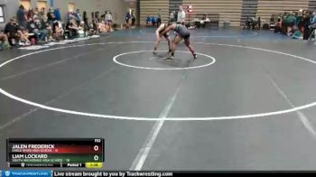 152 lbs Round 4: 10:00am Sat. - Liam Lockard, South Anchorage High School vs Jalen Frederick, Eagle River High School