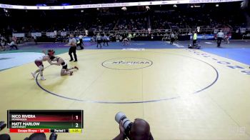 I-118 lbs Quarterfinal - Matt Marlow, Northport vs Nico Rivera, Mohonasen