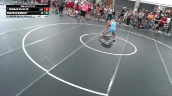 120-133 lbs Champ. Round 1 - Frankie Pichler, Ozark Wrestling Club vs Drayden Ramsey, Pontiac