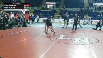 138 lbs 3rd Place - Ania Konieczna, Sharon vs Lino Pachano, Greater Lawrence