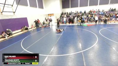 135 lbs Cons. Round 2 - Max Milner, JWC vs Traygan Scott, Cougars Wrestling Club