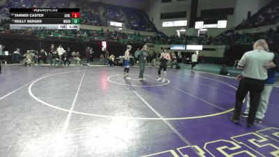 138 lbs Consi Of 8 #1 - Tanner Caster, Ashley Ridge vs Reilly Berger, Woodmont