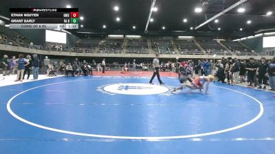 110 lbs Consi Of 8 #2 - Ethan Nguyen, Greenwich Township vs Grant Early, VA Beach