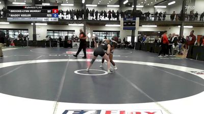 138 lbs Quarterfinal - Brooke-Lynn Murray, Bay Shore vs Maddy Keeler, Putnam