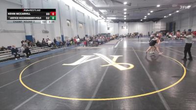 165 lbs Champ. Round 2 - Justice Hockenberry-Folk, Elizabethtown vs Kevin McCarvill, Scranton