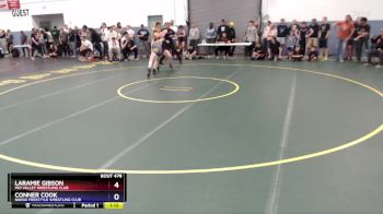 150 lbs Quarterfinal - Laramie Gibson, Mid Valley Wrestling Club vs Conner Cook, Nikiski Freestyle Wrestling Club