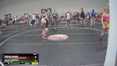 125 lbs Quarterfinal - Trevan Green, Palmetto State Wrestling Academy vs Gavin Godeolt, Coastal Elite