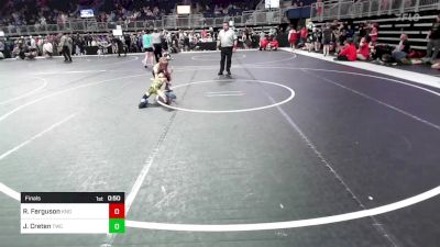 55 lbs Final - Ryland Ferguson, King Select vs Jasper Creten, Trailblazer Wrestling Club